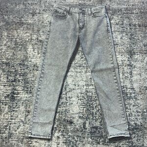 Mens slim tapered jeans